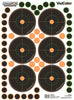 Champion Targets 46135 VisiColor  Self-Adhesive Paper 3 Bullseye 5 Per Pack w/150 Pasters
