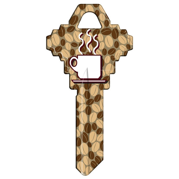 HyKo Products 16010SC1-38 Key Blank Brass for Schlage SC1 Keyways