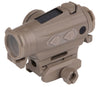 Sig Sauer Electro-Optics SOR43131 Romeo4T 1x 20mm Obj 65 MOA Circle/2 MOA Red Dot Flat Dark Earth Solar Panel/CR2032 (1)