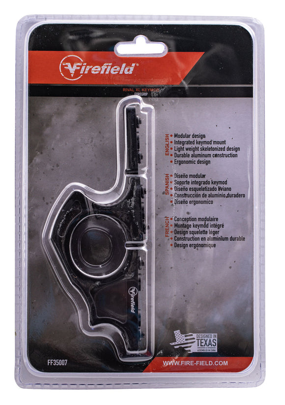 Firefield Rival XL Foregrip Tactical Rival XL Textured Aluminum Black Matte