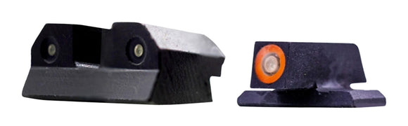 XS Sights SIR015P6N RAM Night Sights FN 509 Sig P320,P225,P226,P229/Sprgfld XD,XDM,XDS Green Tritium w/Orange Outline