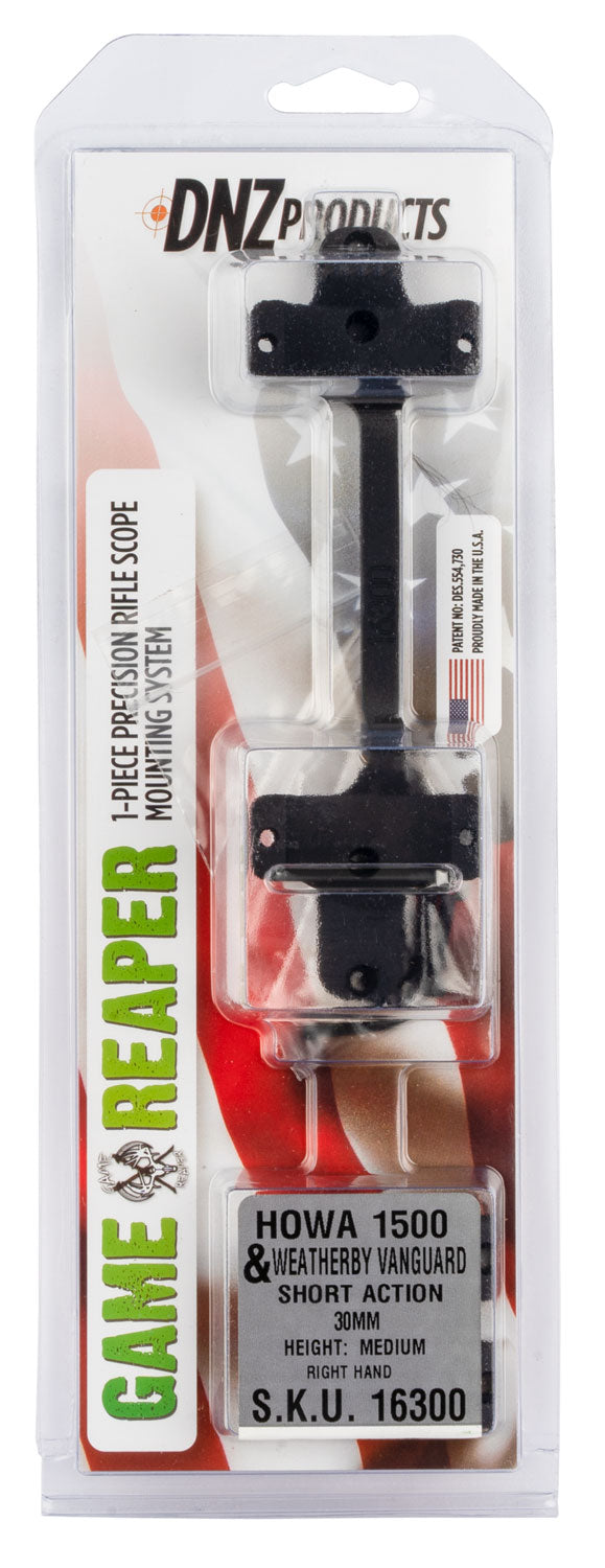 DNZ 16300 Game Reaper  Howa 1500 Short Action 30mm Medium 1-Piece Matte Black