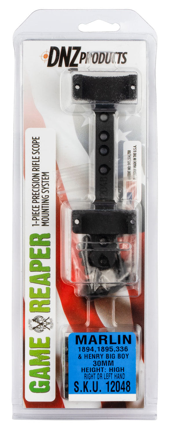 DNZ 12048 Game Reaper  Marlin 1894,1895,336 30mm Medium 1-Piece Matte Black