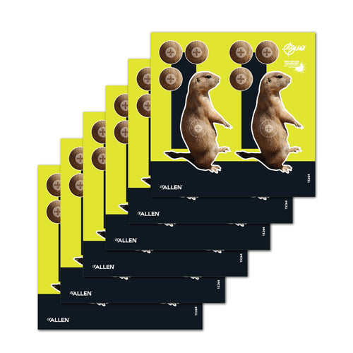Allen 15264 EZ Aim Splash Non-Adhesive Paper 8 x 8 Prairie Dog 6 Per Pack