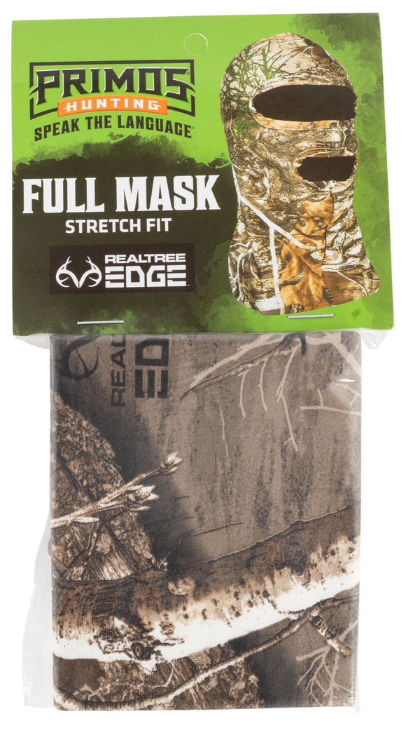 Primos PS6669 Stretch Fit Full Mask Realtree Edge Full Face Mask OSFA