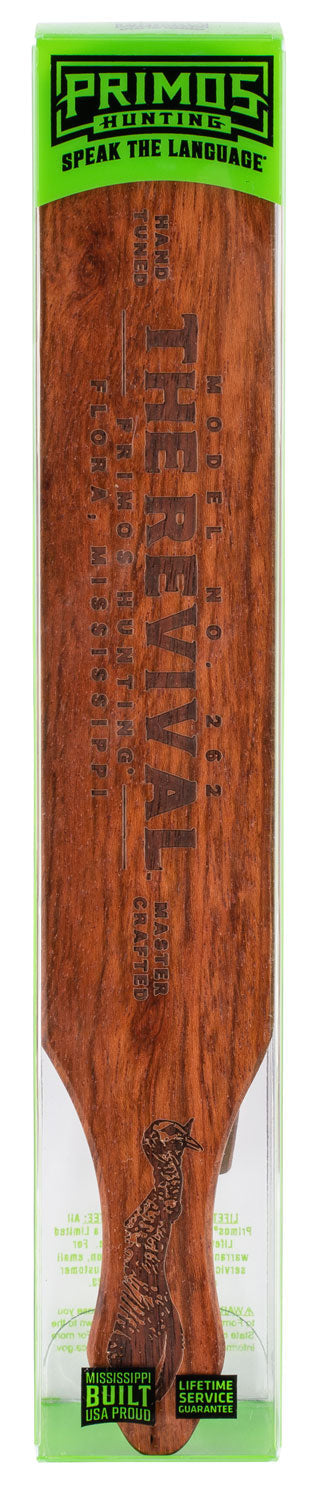 Primos PS262 Revival  Wood Wild Turkey Hand Box Call