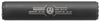 Ruger 19000 Silent-SR  22 LR 1.06 Black Cerakote Titanium 1/2-28 tpi