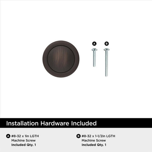 Amerock BP37025ORB Loop Collection Knob