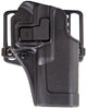 Blackhawk 410542BKR Serpa CQC ConcealmentBlack Matte Polymer OWB 1911 Commander Right Hand