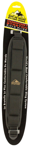 Butler Creek 81013 Comfort Stretch Sling with 1 Swivels 2.25 W x 44 L Adjustable Black Neoprene for Rifle