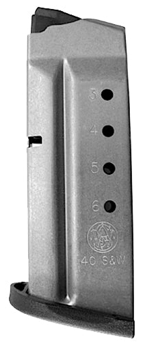 Smith & Wesson 199330000 M&P  40 S&W 6rd Silver Detachable