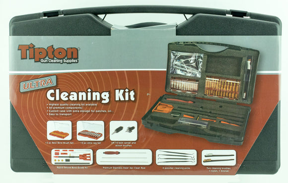 Tipton 554400 Ultra Cleaning Kit Universal Rifle