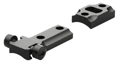 Leupold 120092 Standard Base 2-Piece with Reversible Rear Ruger American Matte Black