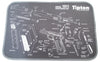 Tipton 558680 Maintenance Mat  Neoprene Top w/Rubber Back Black w/Gray Trim 1911 Parts Diagram 10  L x 12 W