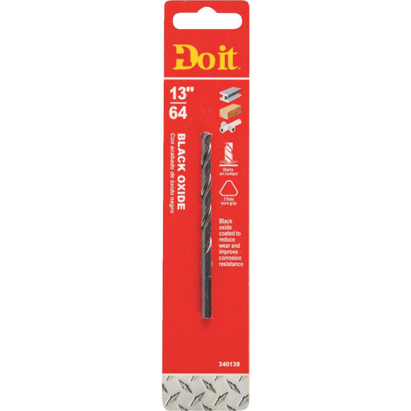 Do it 13/64 In. Black Oxide Drill Bit