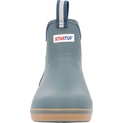 XtraTuf Men's 6 in Ankle Deck Boot Stormy Blue