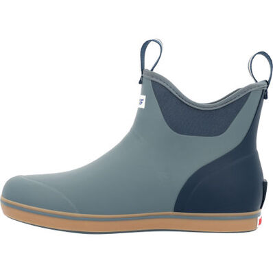 XtraTuf Men's 6 in Ankle Deck Boot Stormy Blue