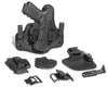 Alien Gear Holsters SSHK0882RHR1 ShapeShift Core Carry Pack Black Polymer IWB/OWB S&W M&P Shield 2.0 9mm Right Hand