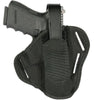 Blackhawk 40CP01BK Pancake OWB LH 3-4 Med Auto Nylon Black