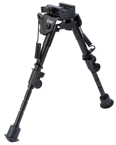 Caldwell 110140 XLA Fixed Bipod Black 6-9 Aluminum compatible with Picatinny