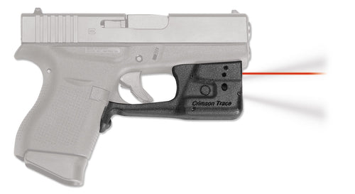 Crimson Trace LL803 Laserguard Pro Glock Red Laser 150 Lumens/5mW Glock 42, 43 620-670 nm Wavelength