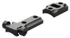 Leupold 120092 Standard Base 2-Piece with Reversible Rear Ruger American Matte Black