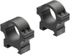 Leupold 180943 Open Range Cross-Slot  Picatinny Rail 1 Low Black Matte