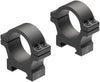 Leupold 180946 Open Range Cross-Slot  Picatinny Rail 30mm Low Black Matte