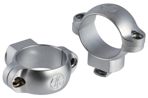 Leupold 49902 Standard Rings  Dovetail 1 Medium Silver