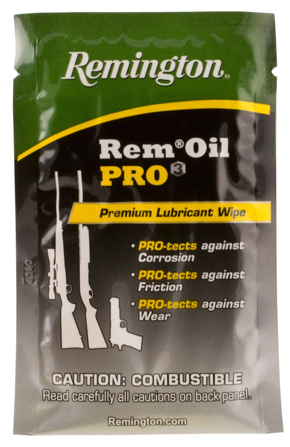 Remington Accessories 18921 Rem Oil Pro3 Wipes 100 Per Pack
