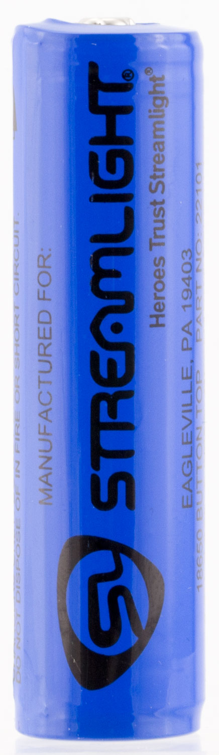 Streamlight 22101 18650 Rechargeable Battery 3.7v Li-ion Battery Stick 2600 mAh