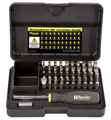 Wheeler 954621 Professional Gunsmithing Screwdriver Set Professional Gunsmithing Screwdriver Set