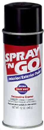 12OZ FLAT BLACKSPRAY PAINT