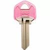 HyKo Key Blank - Kwikset Kw1Pdm Plastic Head (Assorted Colors)