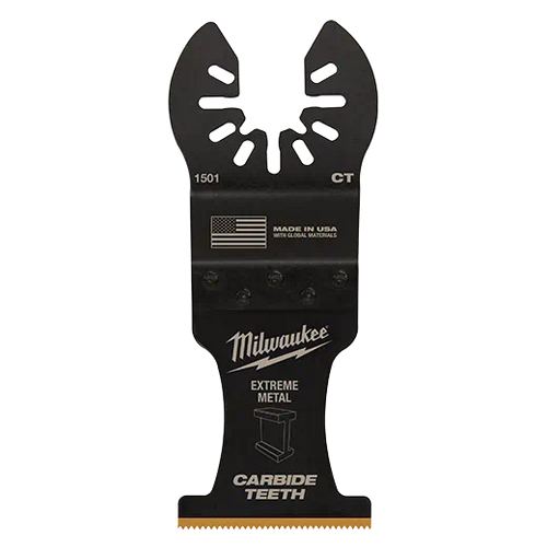 Milwaukee® Open-Lok™ 1-3/8 Titanium Enhanced Carbide Teeth Metal Blade 3pk