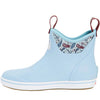 XtraTuf Women's Salmon Sisters 6 in Ankle Deck Boot Blue