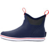 XtraTuf Men's 6 in Ankle Deck Boot Navy Red