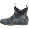 XtraTuf Women's 6 in Black Camo Ankle Deck Boot