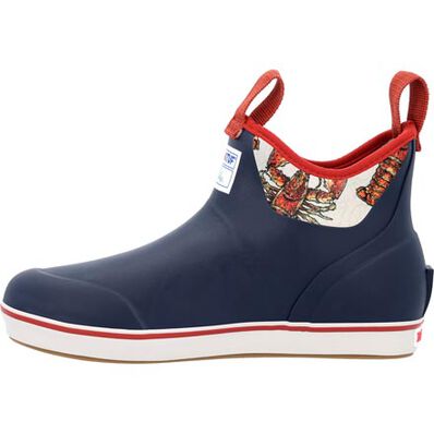 XtraTuf Women's 6 Fishe Wear Ankle Deck Boot Navy
