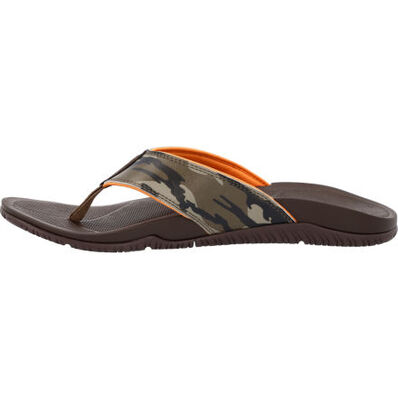 XtraTuf Men's Mossy Oak Bottomland Auna Sandal Brown