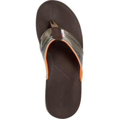 XtraTuf Men's Mossy Oak Bottomland Auna Sandal Brown