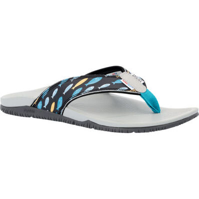 XtraTuf Women's Salmon Sisters Auna Sandal Black