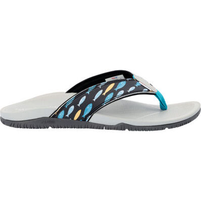 XtraTuf Women's Salmon Sisters Auna Sandal Black