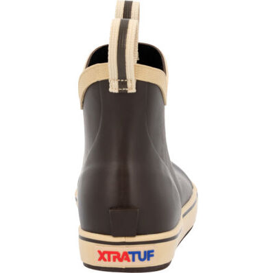 XtraTuf Kids' Ankle Deck Boot Brown