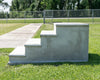 Century Group Concrete Steps 4 Tread 24” Stoop