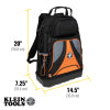 Klein Tools Tradesman Pro™ Tool Bag Backpack 39 Pockets