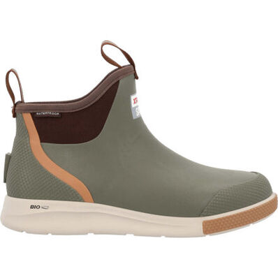 XtraTuf Men's 6 in Ankle Deck Boot Sport Olive