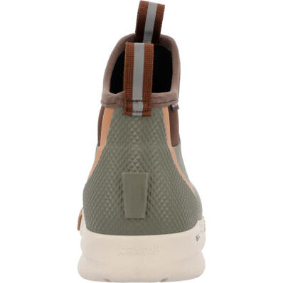 XtraTuf Men's 6 in Ankle Deck Boot Sport Olive