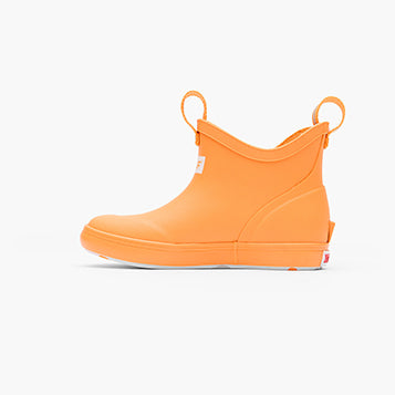 XtraTuf Little Kids Ankle Deck Boot Orange
