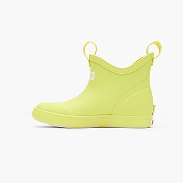 XtraTuf Little Kids Ankle Deck Boot Yellow